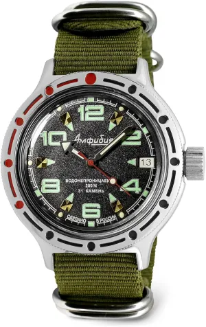 VOSTOK | Amphibia 420334 Automatic Self-Winding Diver Wrist Watch