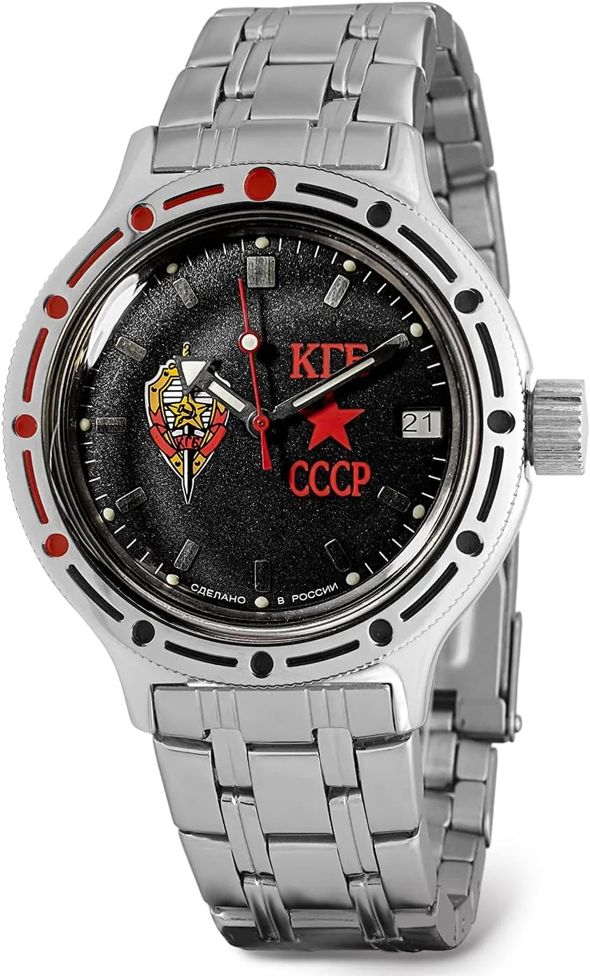 VOSTOK | Amphibia 420457 KGB USSR Automatic Self-Winding Diver Wrist Watch