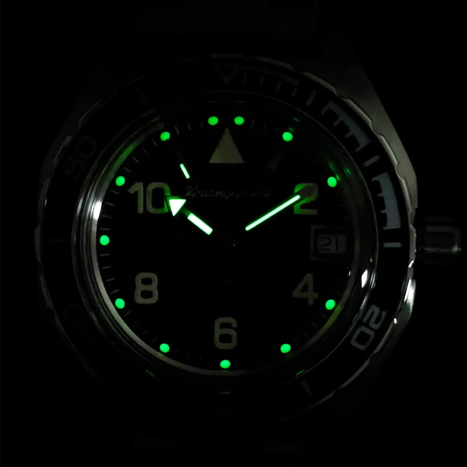 VOSTOK | Komandirskie 650536 Automatic Mechanical Self-Winding Diver Wrist Watch