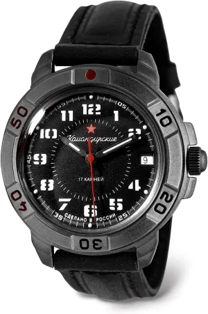 Vostok | Komandirskie Red Star Army Commander Russian Military Mechanical Wrist Watch | Fashion | Business | Casual Men’s Watches | Series 186
