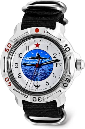 VOSTOK | Komandirskie Submarine Commander Russian Mechanical Military Wrist Watch | Model 431055, 811055 |Fashion | Business | Casual Men's Watches