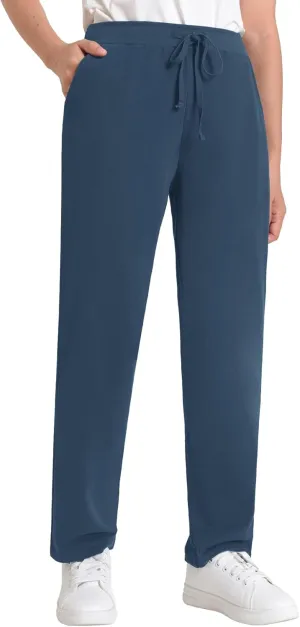 Weintee Women's Petite Sweatpants Jogging Pants with Pockets