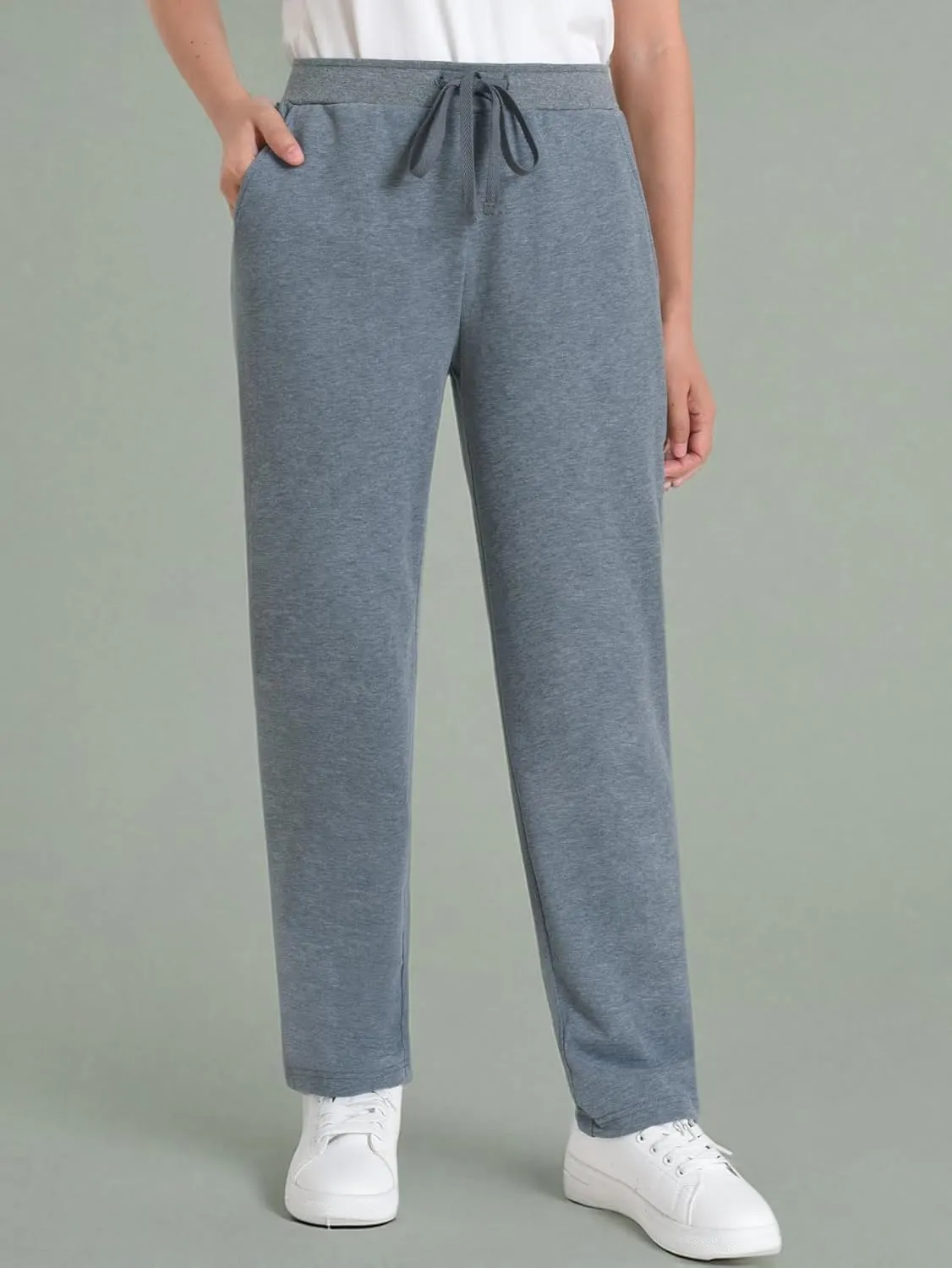 Weintee Women's Petite Sweatpants Jogging Pants with Pockets