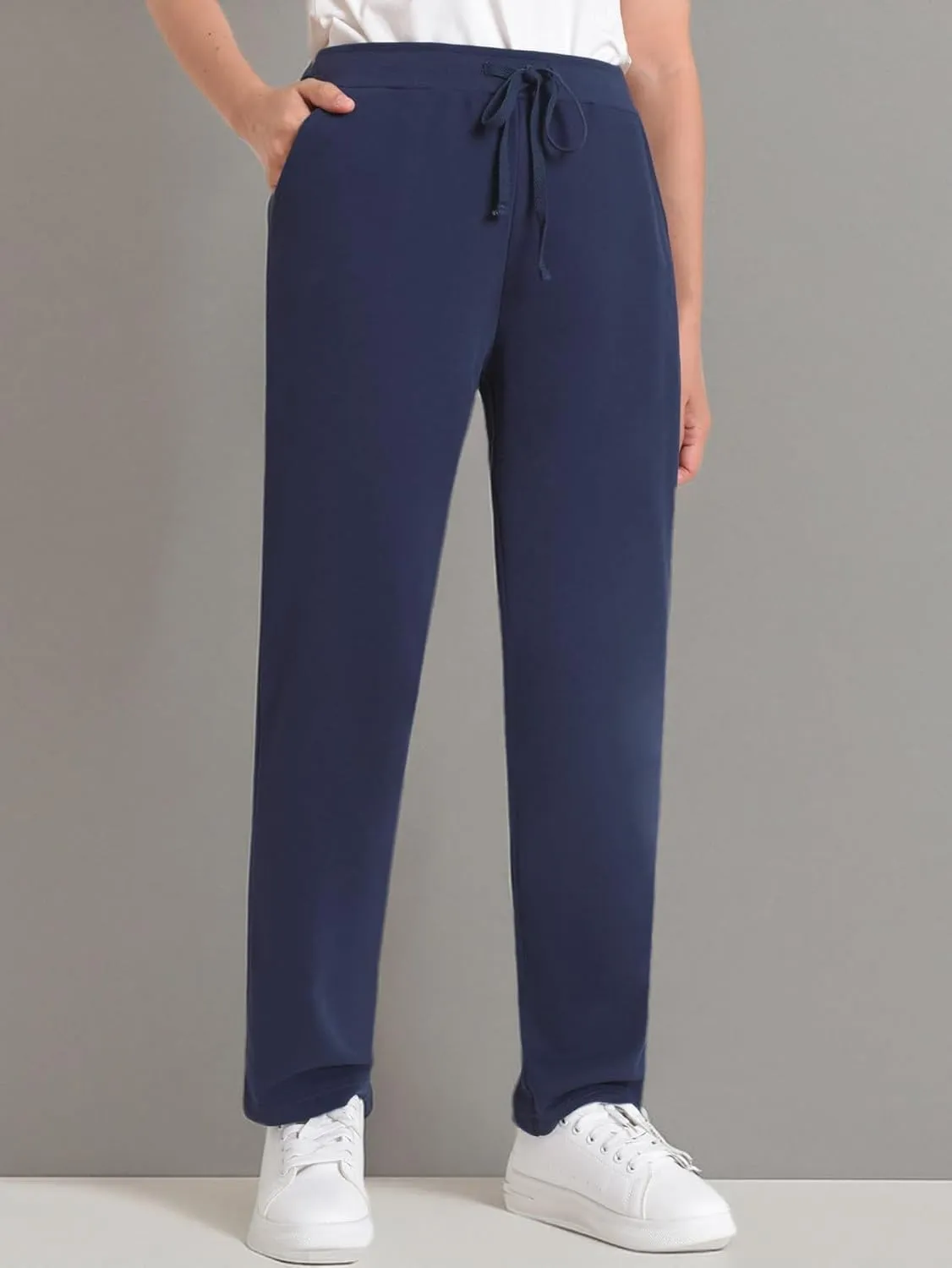 Weintee Women's Petite Sweatpants Jogging Pants with Pockets