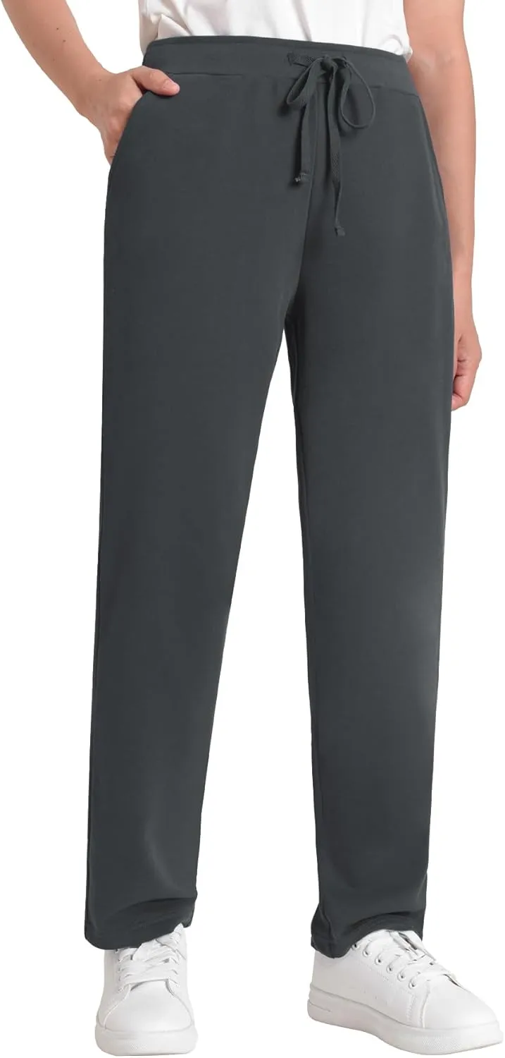 Weintee Women's Petite Sweatpants Jogging Pants with Pockets