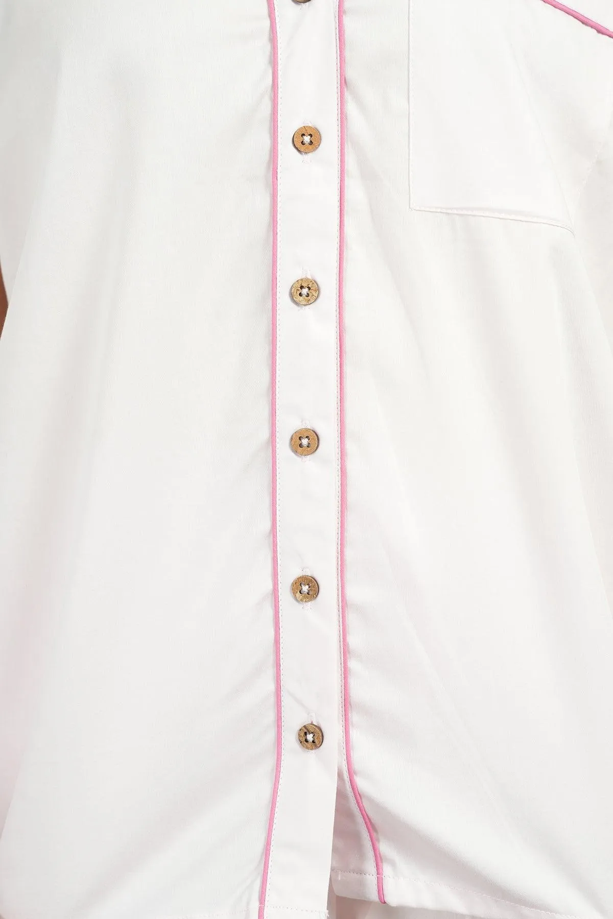 Women Cotton Night suit Shirt and Shorts Co-ord Set I Night Wear | Lounge Wear Set I Solid Colours
