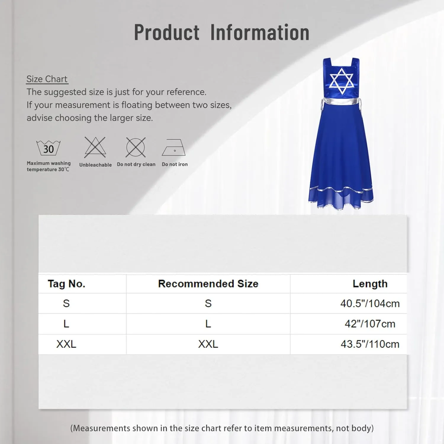 Womens Praise Dance Tunic Overlay Tunic Lace-up Sides Split Sleeveless Liturgical Worship Dress
