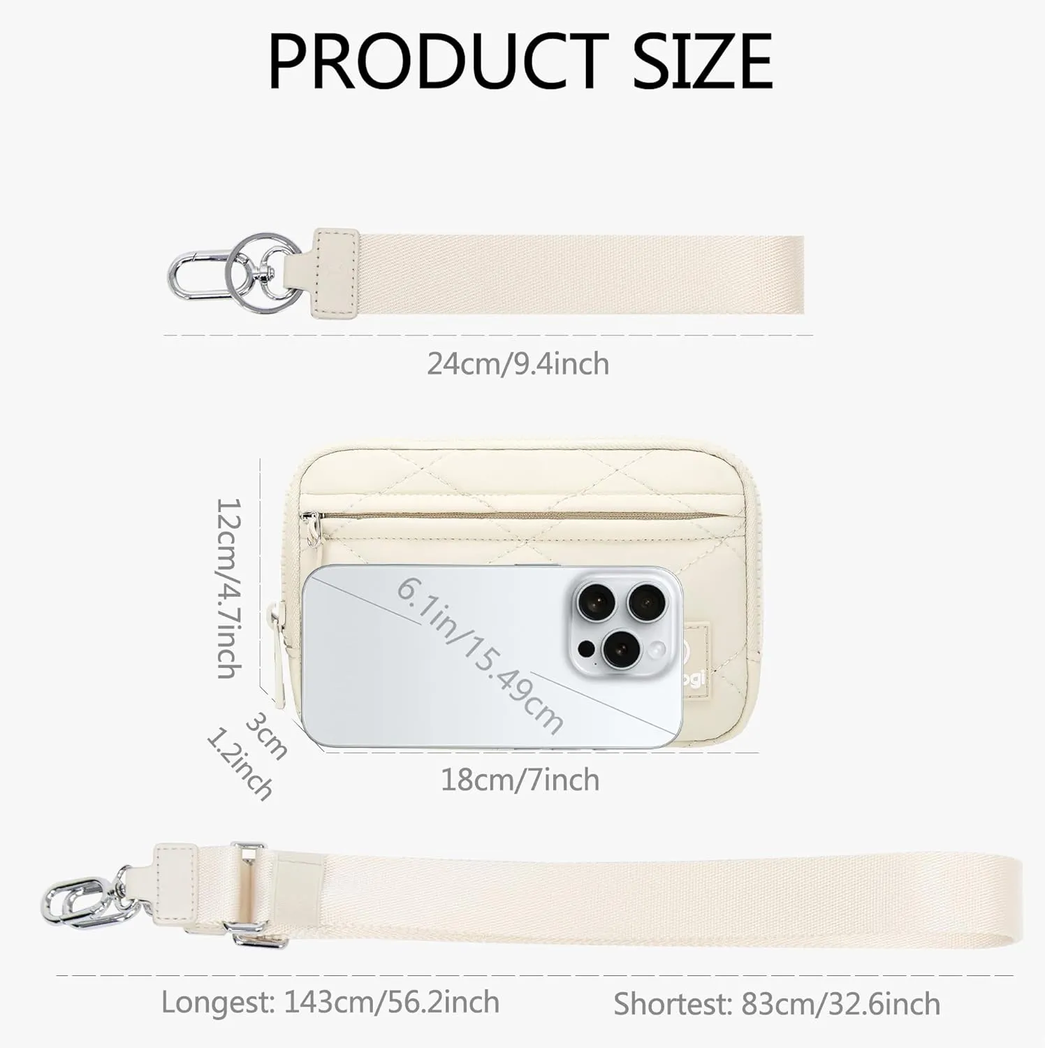 Wristlet Wallets for Women,Small Crossbody Bags Shoulder Handbag,Phone Organizer
