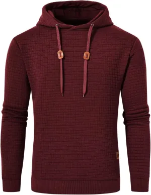 YuKaiChen Men's Casual Pullover Hoodies Long Sleeve Hooded Sweatshirts