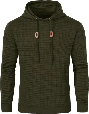 YuKaiChen Men's Casual Pullover Hoodies Long Sleeve Hooded Sweatshirts