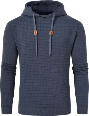 YuKaiChen Men's Casual Pullover Hoodies Long Sleeve Hooded Sweatshirts